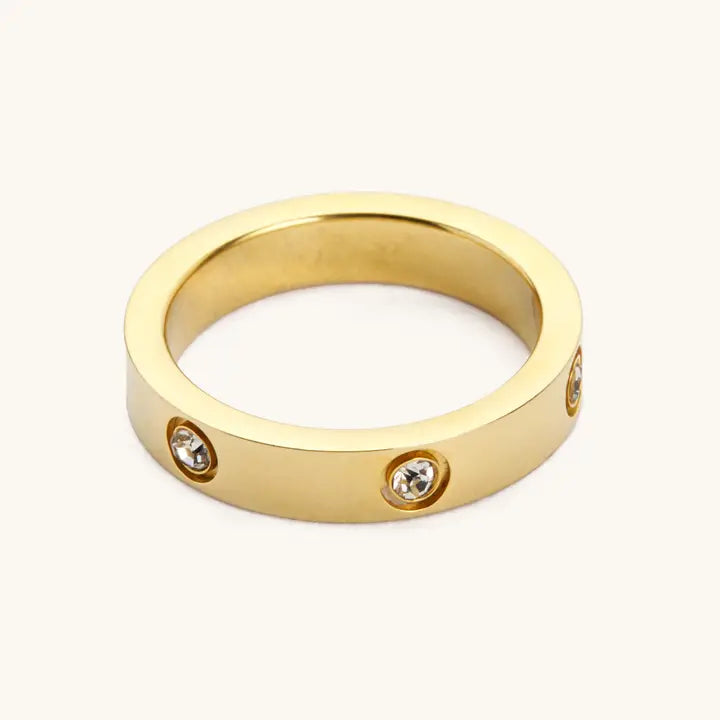 Nikki Smith Corinne Gold Ring