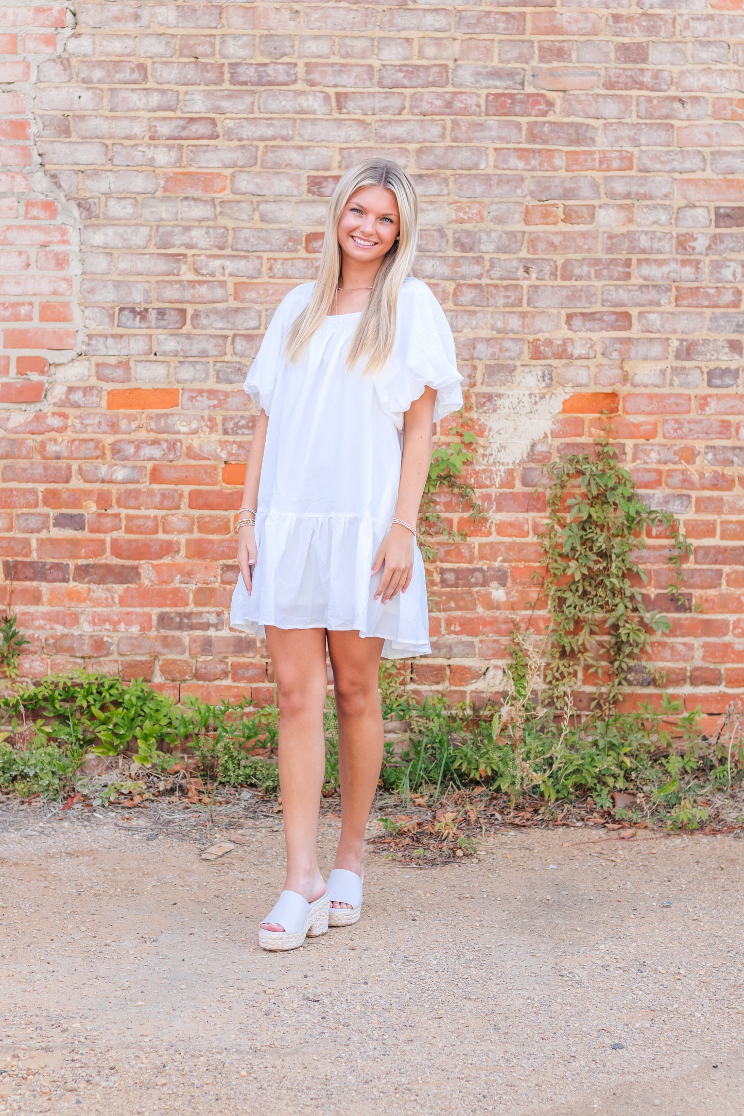 Clarity White Dress