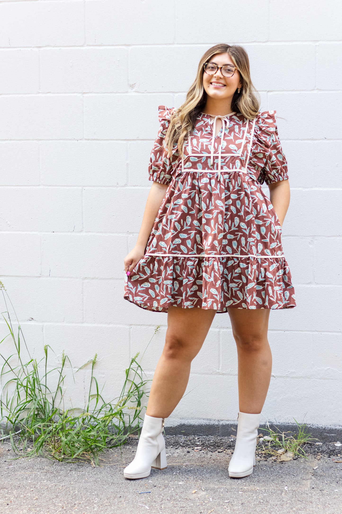 Autumn Breeze Mini Dress