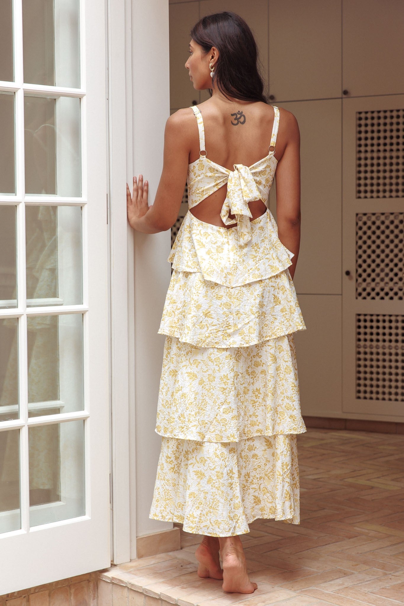 Darling Moments Dress - Yellow