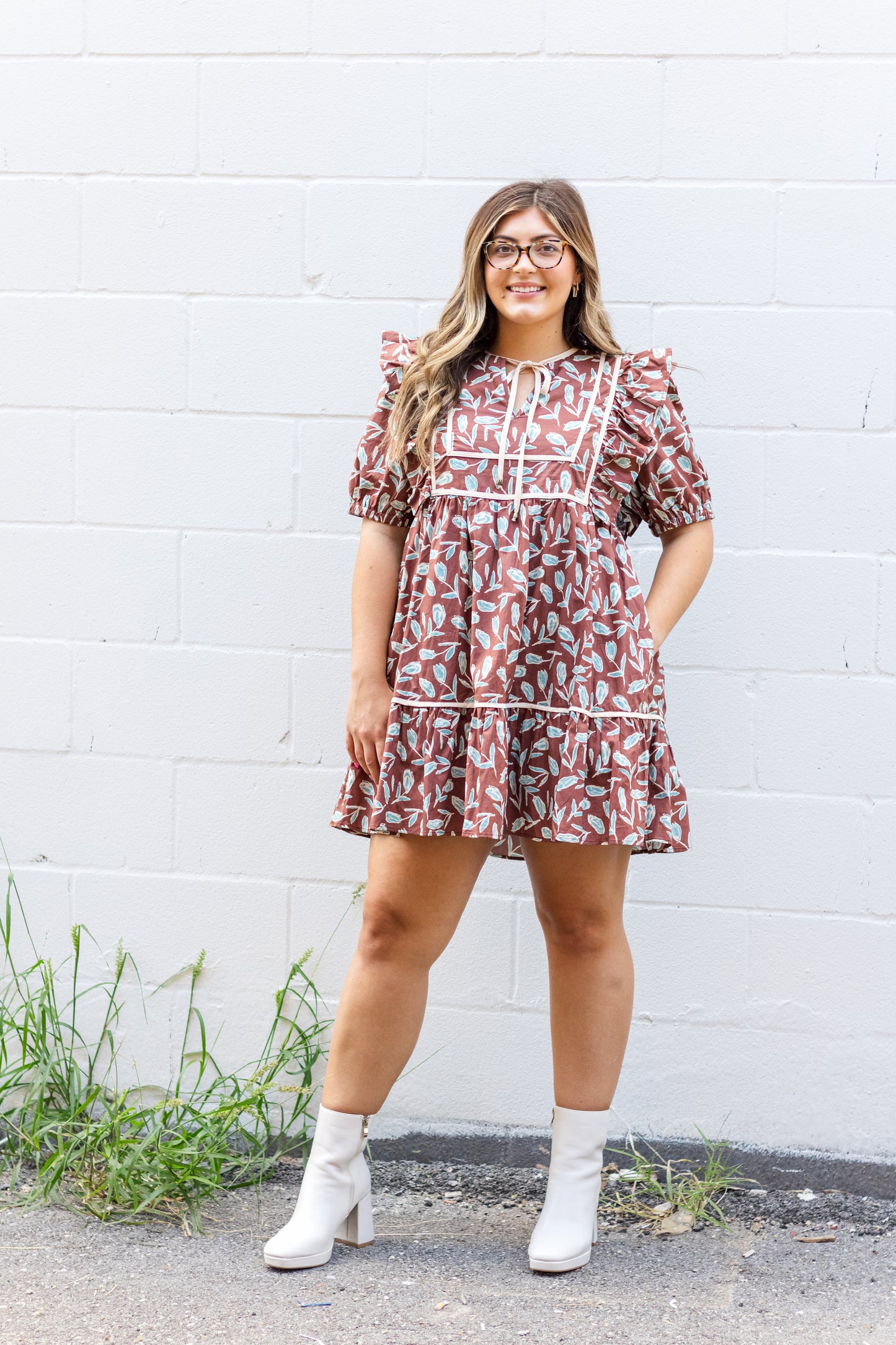 Autumn Breeze Mini Dress