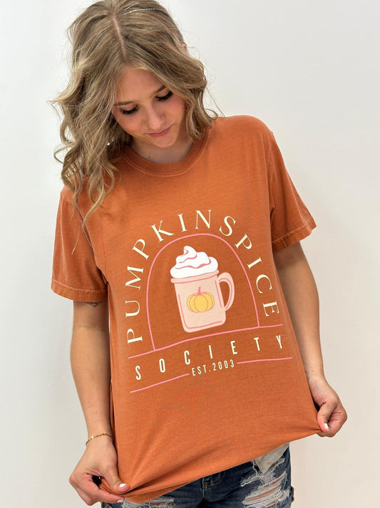 Pumpkin Spice Society Tee