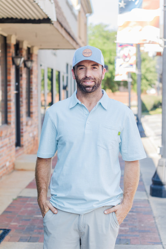 Marsh Wear Pensacola Polo - Skylight