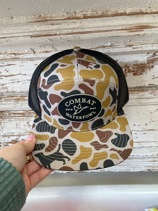 Combat Waterfowl 7 Panel Icon Hat