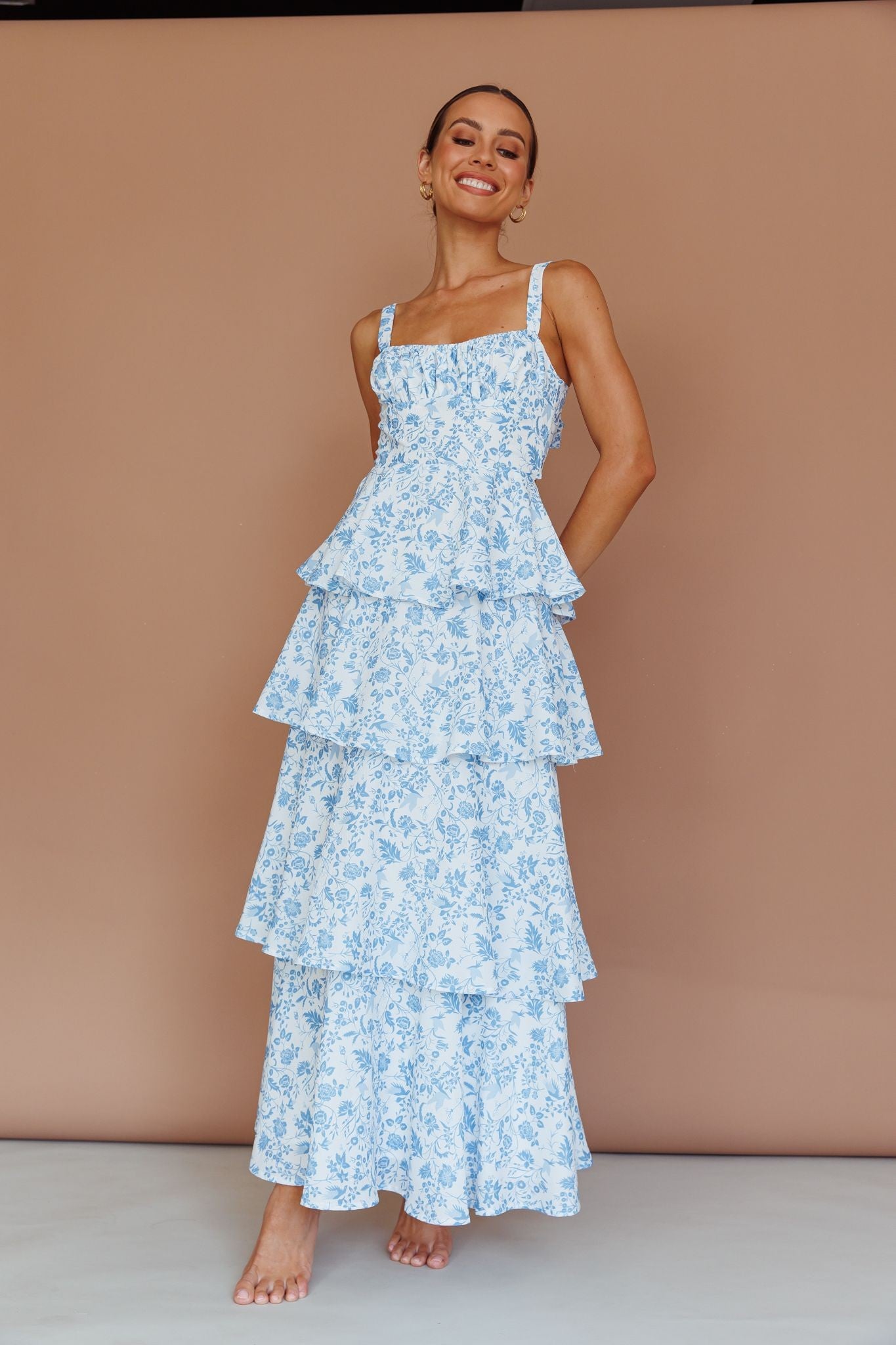 Darling Moments Dress - Blue