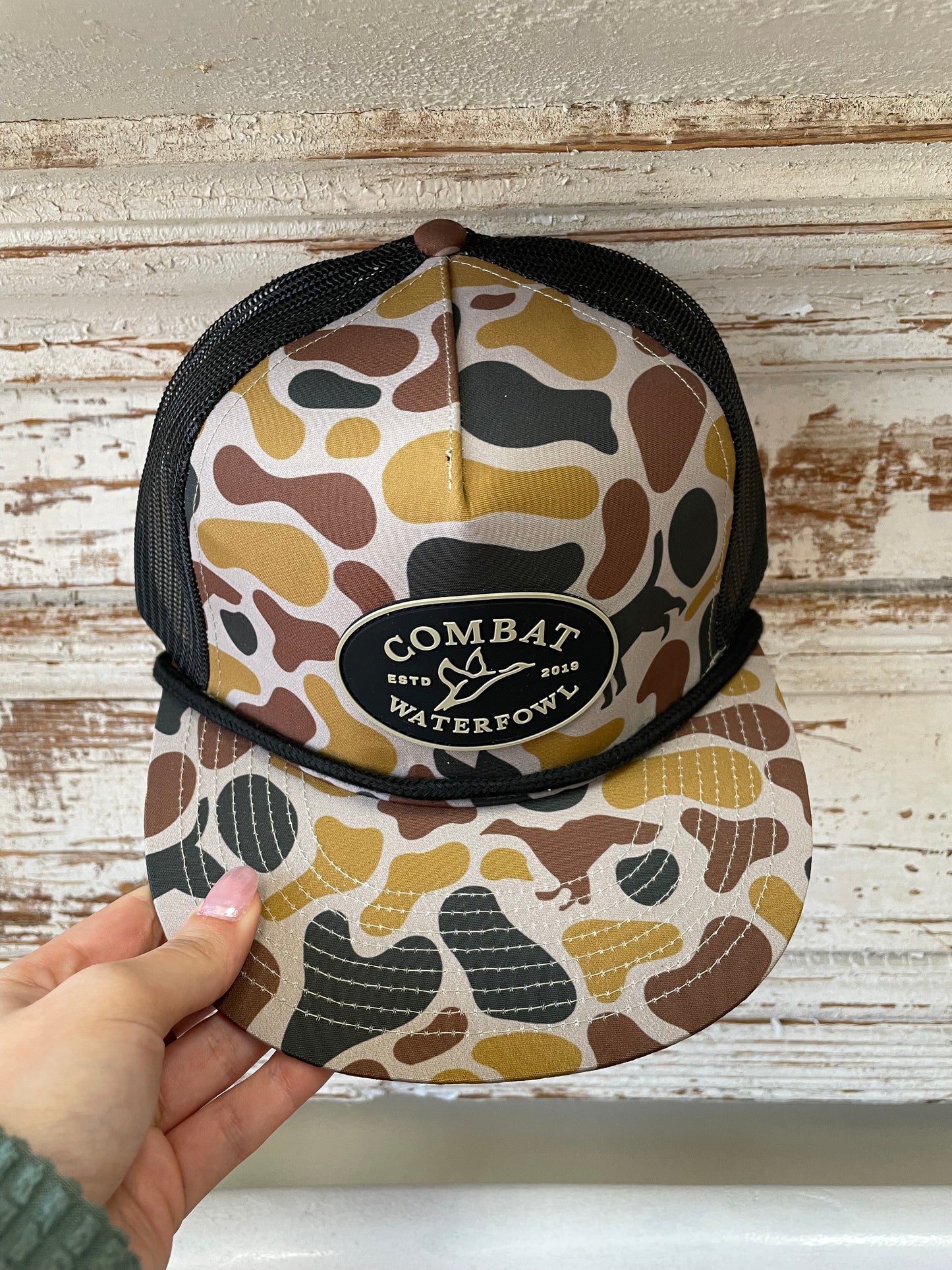 Combat Waterfowl 5 Panel Rope Hat