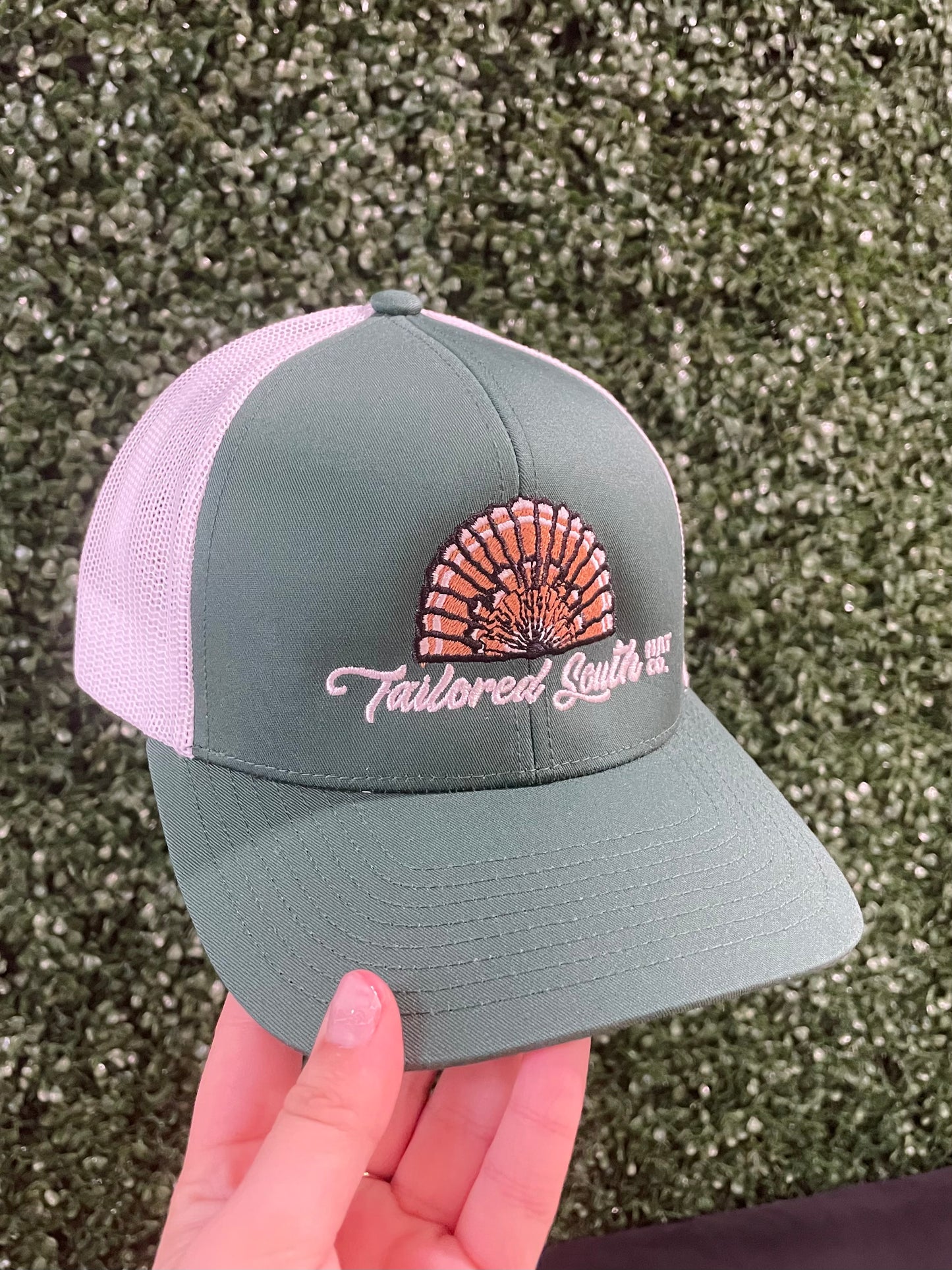 Evergreen Turkey Fan Hat