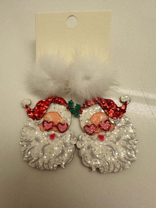 Lover Santa Earrings