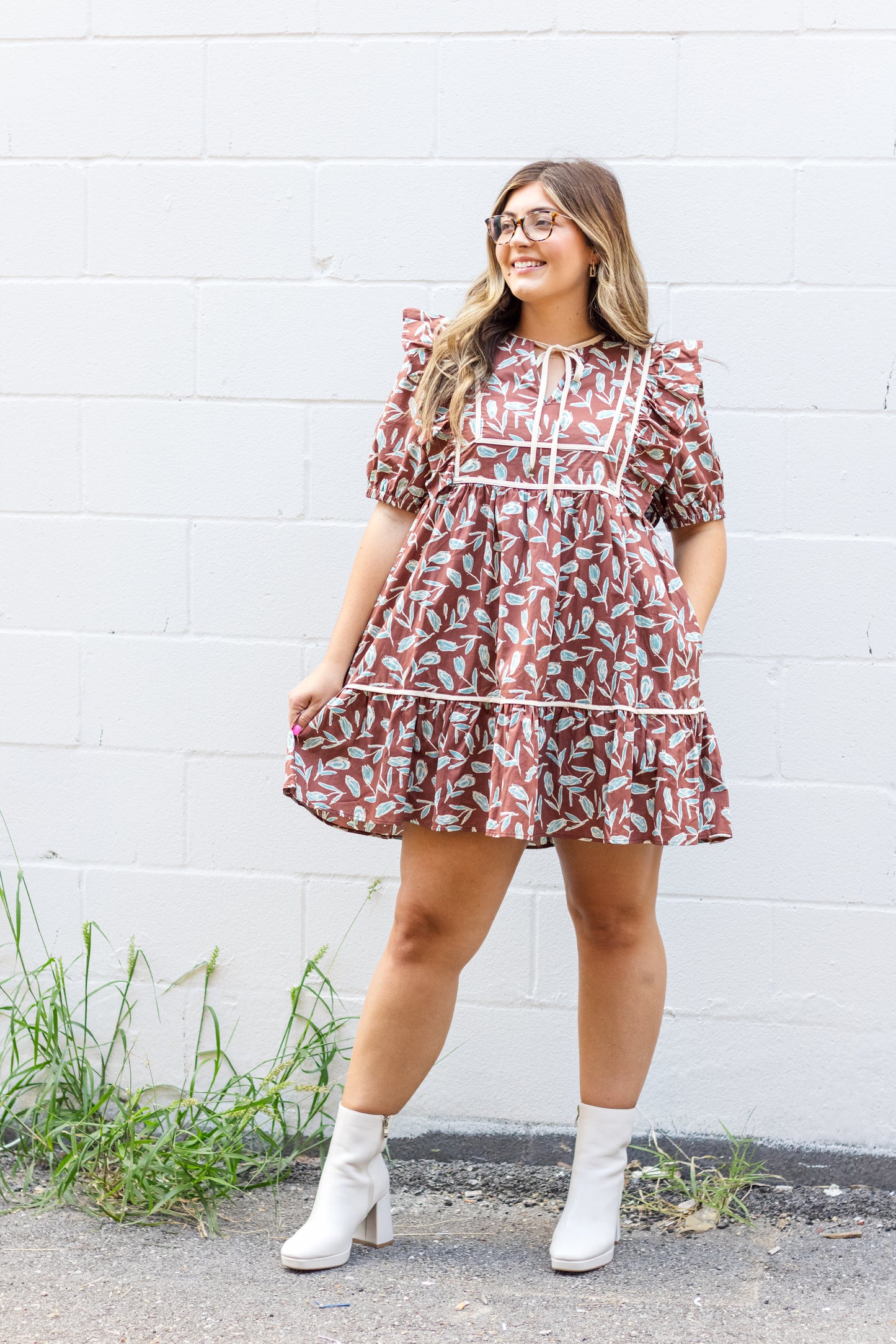 Autumn Breeze Mini Dress