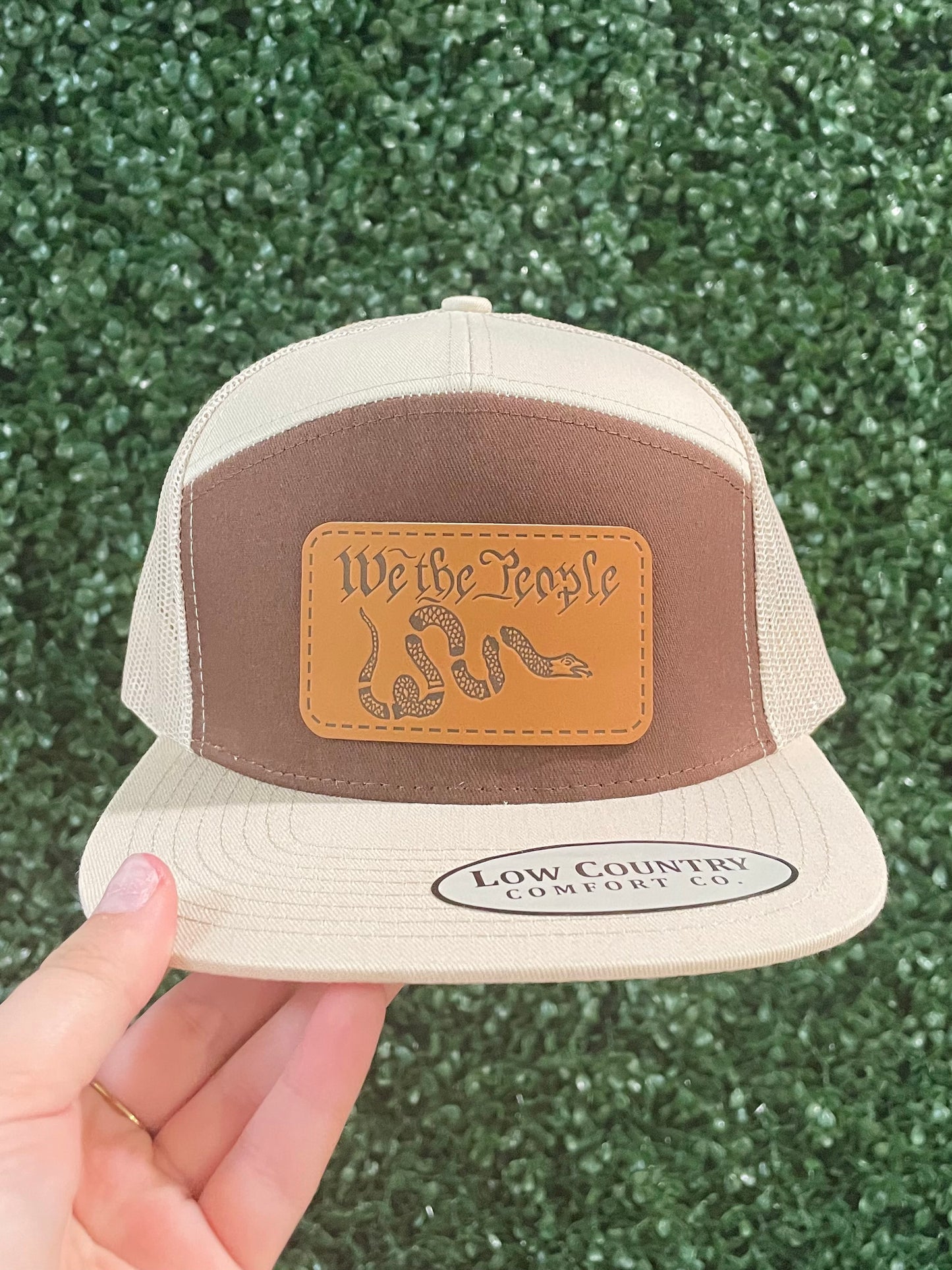 We The People Khaki & Brown Hat