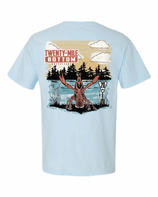 20 Mile Bottom Crawfish Pocket Tee