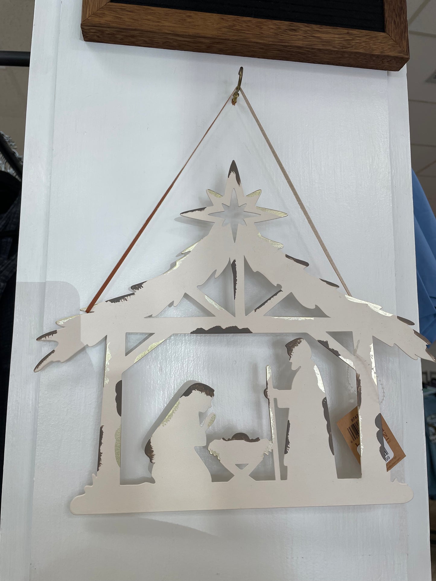 Tin Nativity Wall Hanger