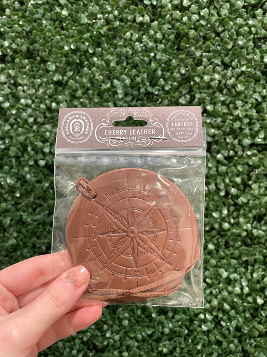 Callahan Leather Air Flair - Round Compass