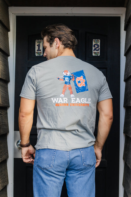 Speckle Bellies War Eagle Aubie Tee