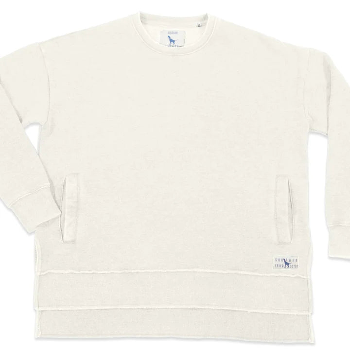 SoFriCo Mountain Side Crewneck- Coconut