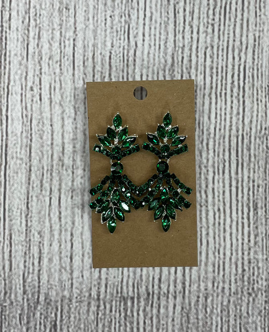 Formal Earrings Emerald Reef