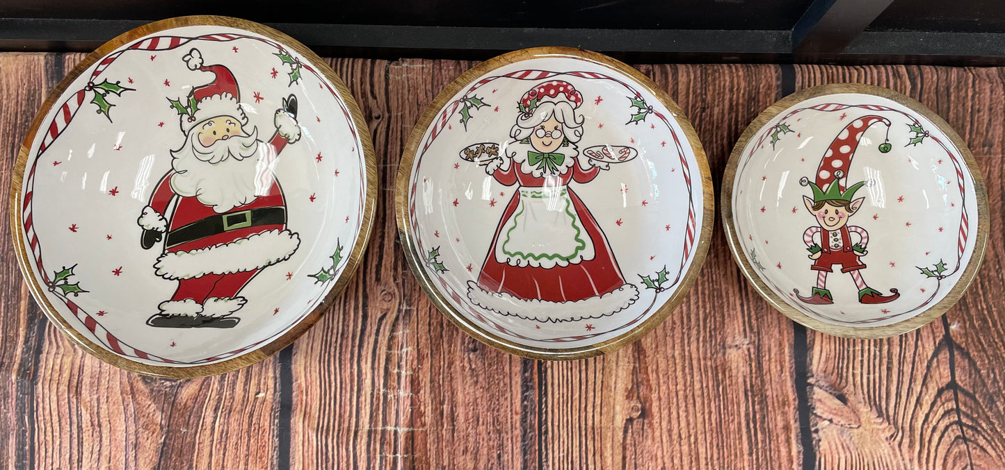 Christmas Serving Bowls