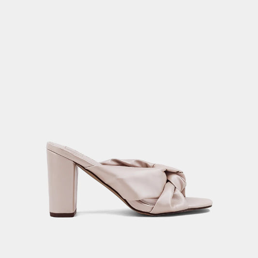 Shu Shop Gerri Metallic Beige Heels