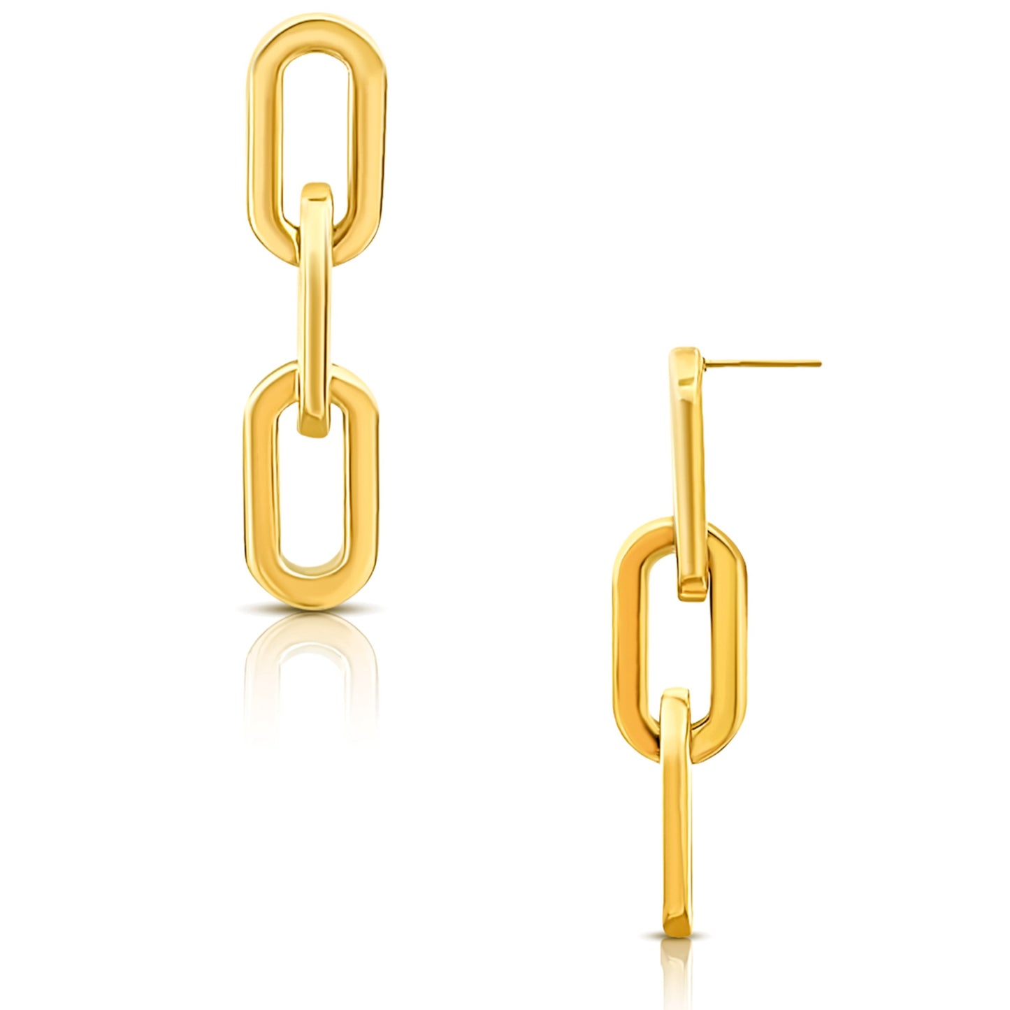 Ellie Vail Gage Oversized Link Earring