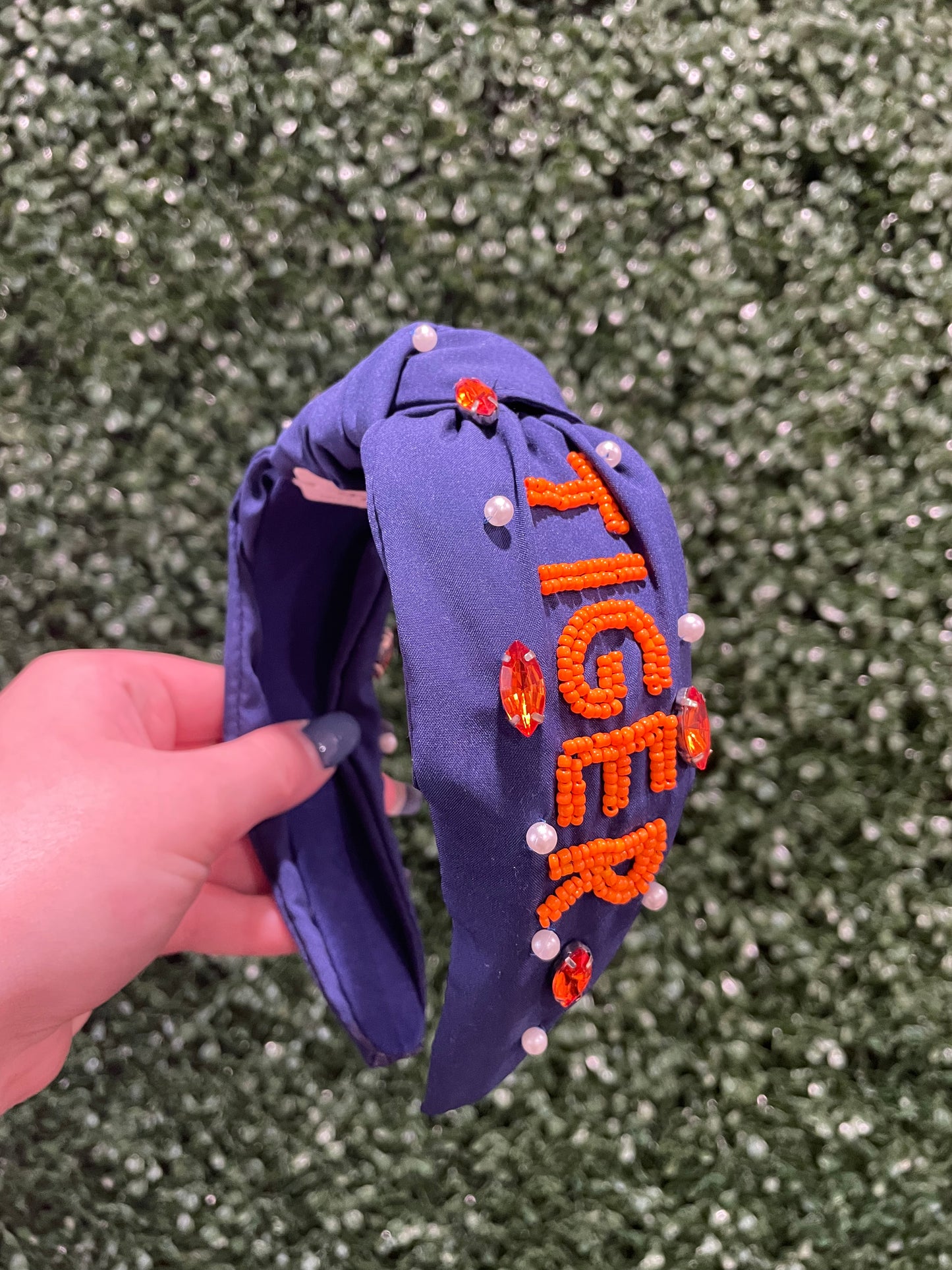 Tigers Beaded Headband