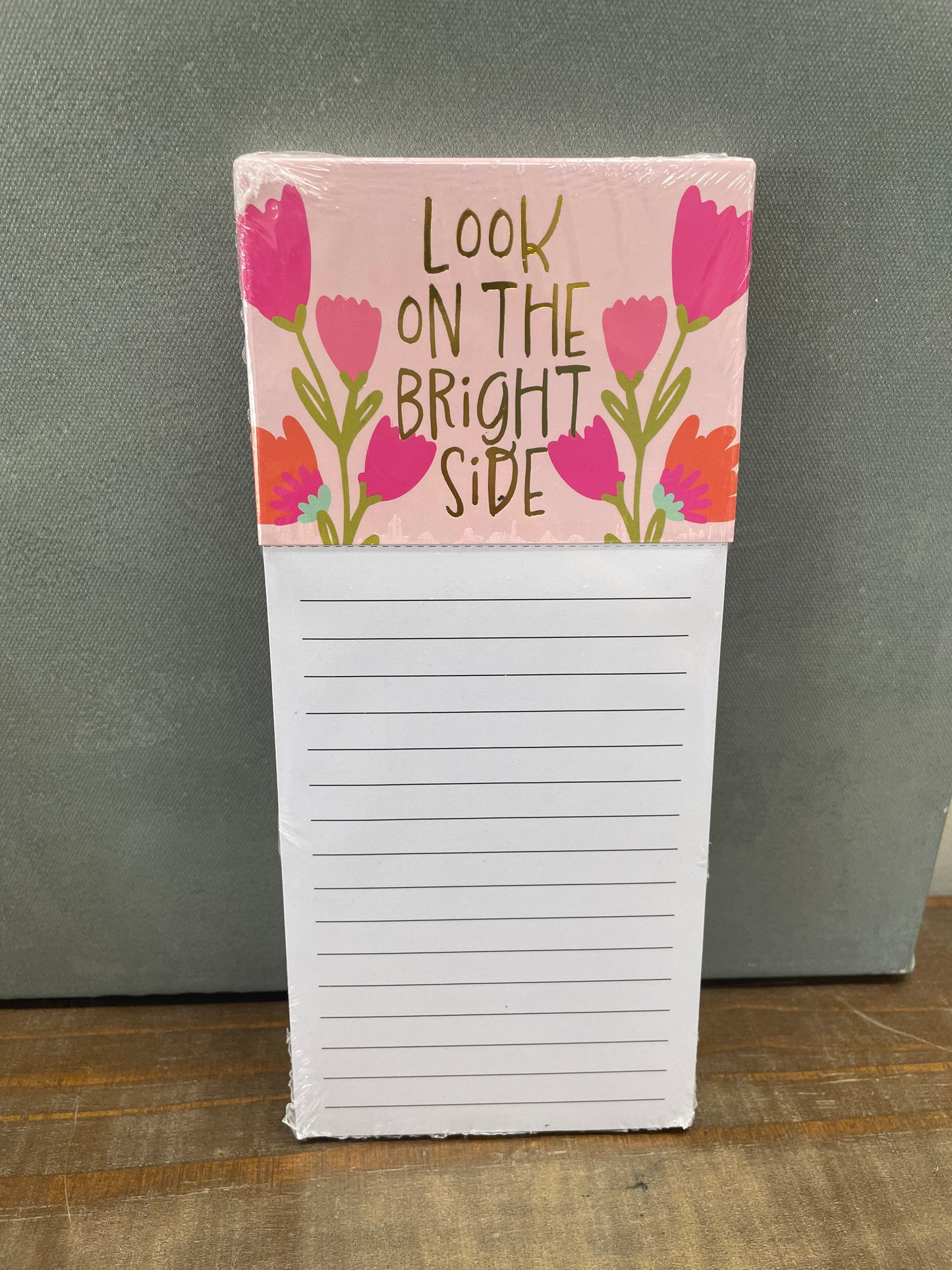 Magnetic Notepad - Look on the Bright Side