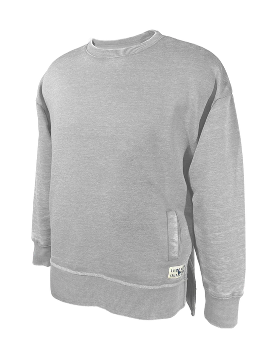 SoFriCo Mountain Side Crewneck- Light Grey