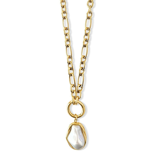 Ellie Vail Langston Baroque Pearl Pendant Necklace