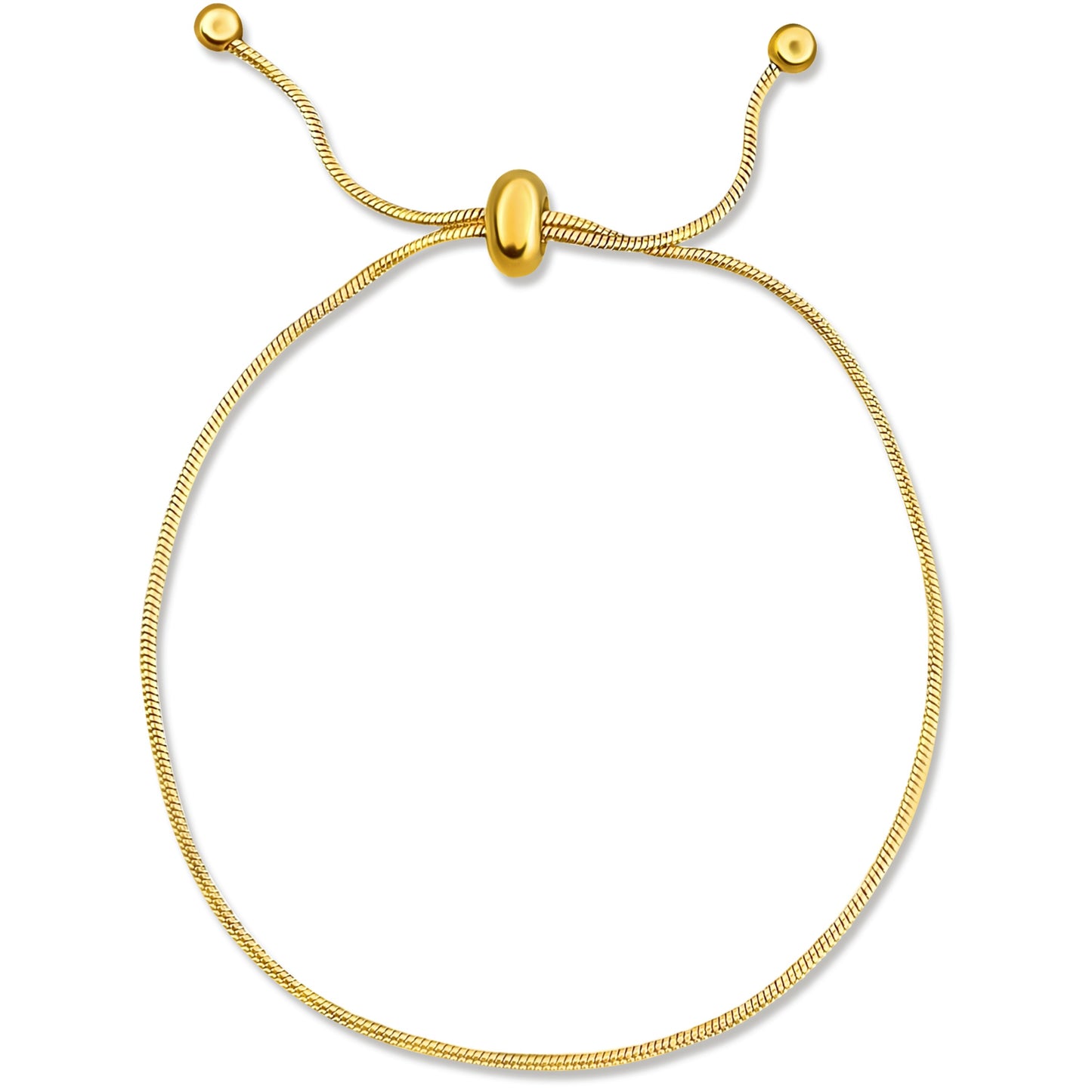 Ellie Vail Lourdes Round Snake Chain Bracelet