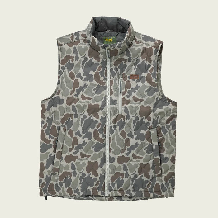 Marsh Wear Barnwell Puff Vest- Dark Green Mallard Camo