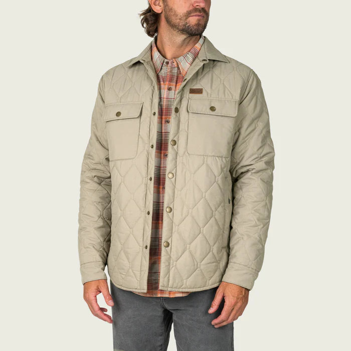 Marsh Wear Saluda Puff Shacket- Coriander