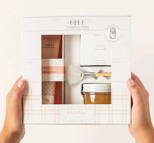 Farmhouse Fresh Honey & Milk Boxed Gift Set