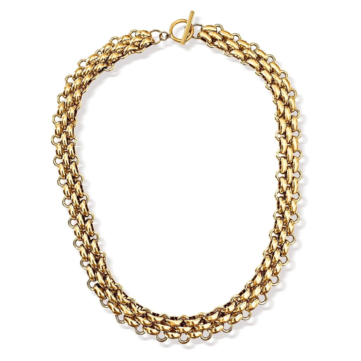 Ellie Vail Rosalinda Chunky Chain Toggle Necklace