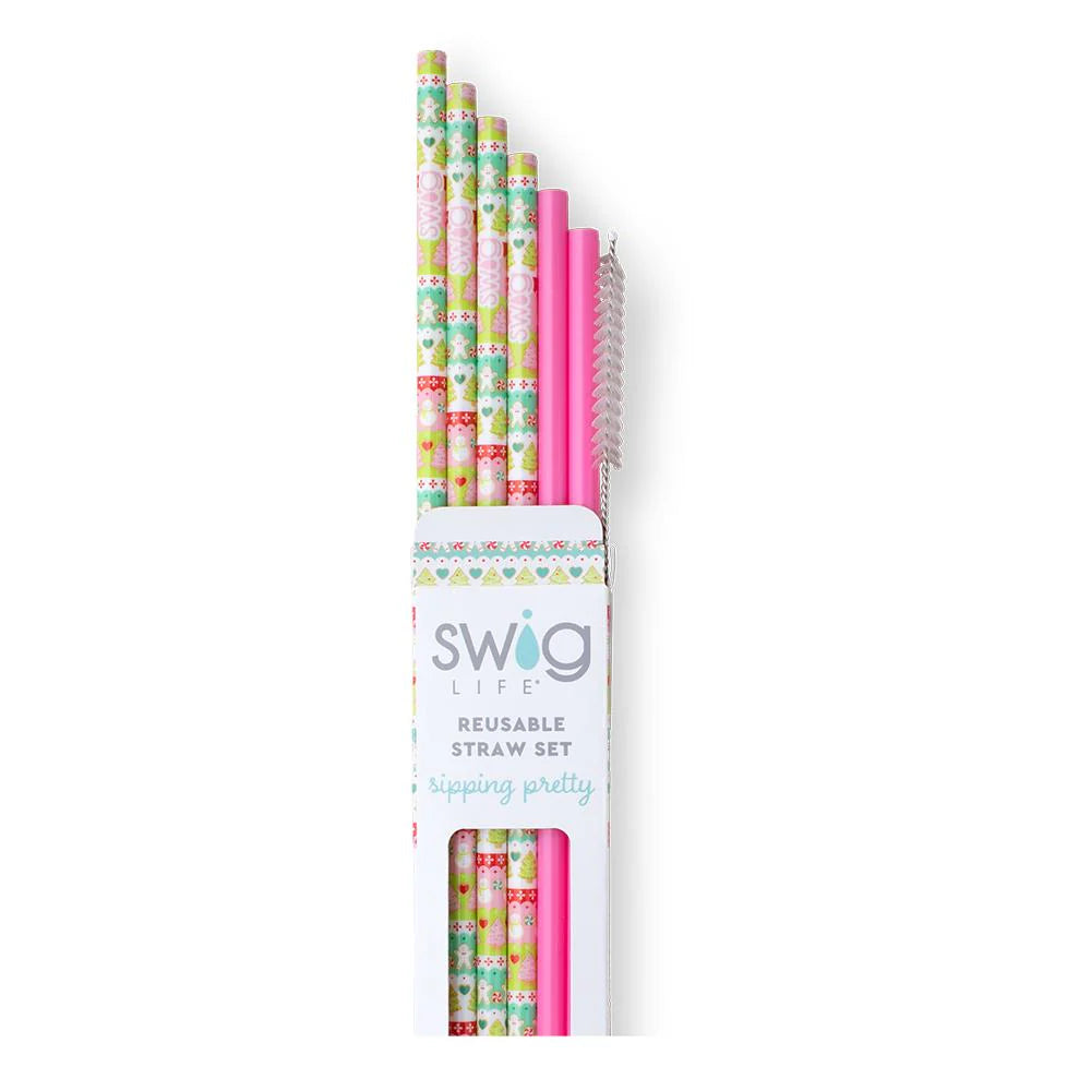 Swig Cookie Jar Straw Set