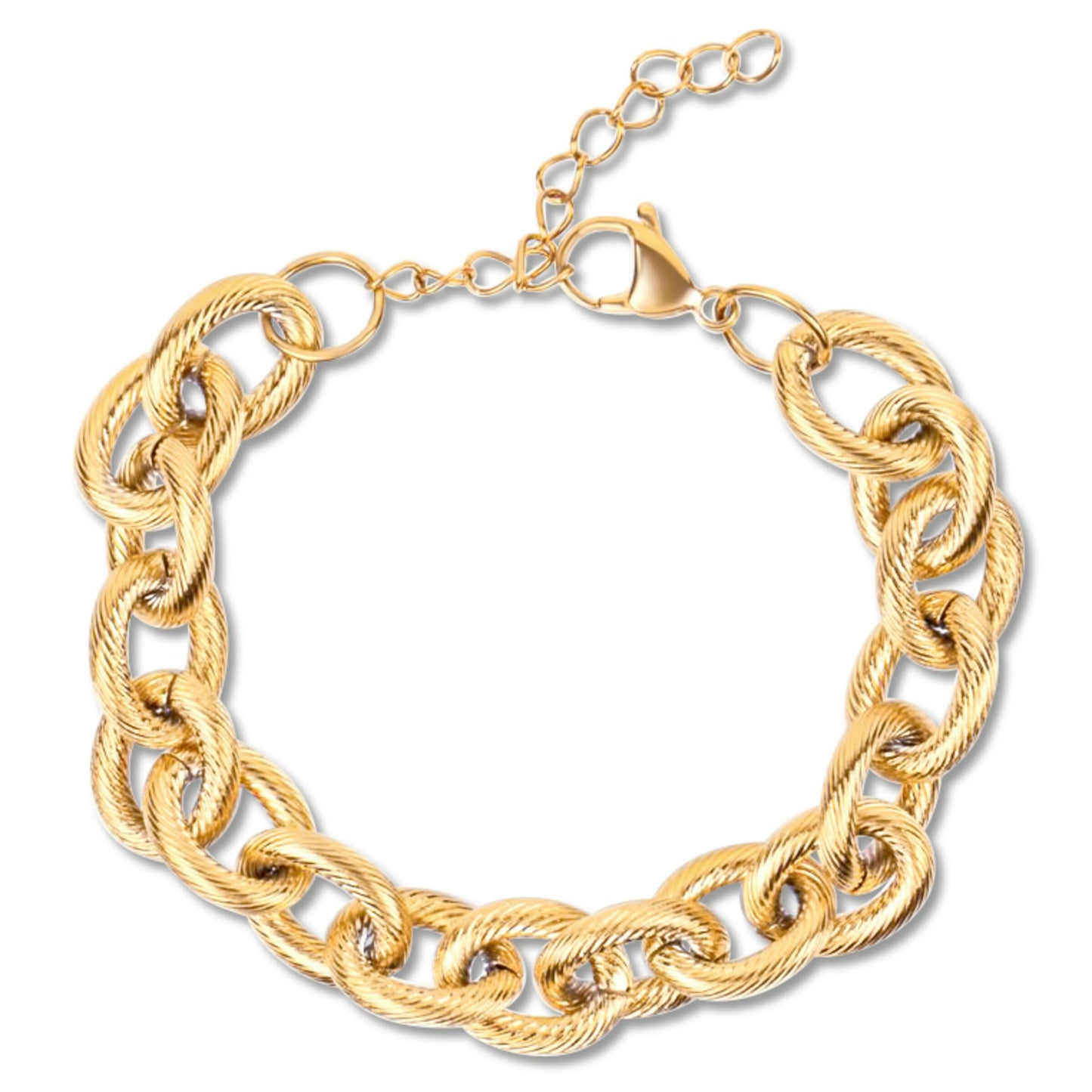 Ellie Vail Stevie Chunky Chain Link Bracelet