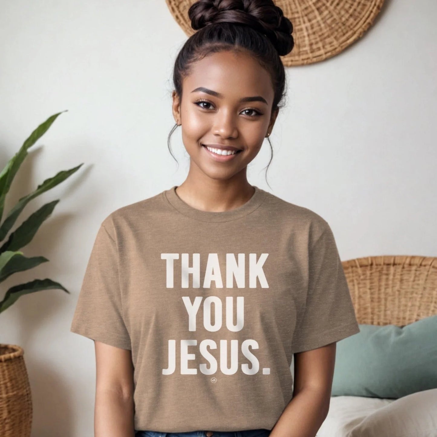 Thank You Jesus NLH Comfort Colors Tee