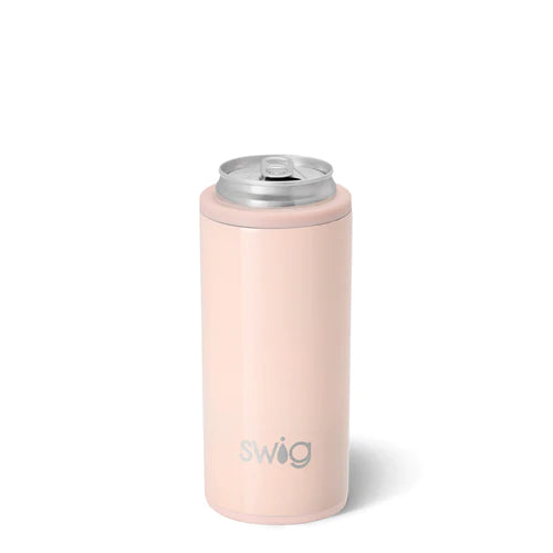 Swig 12oz Skinny Can Cooler - Shimmer Ballet