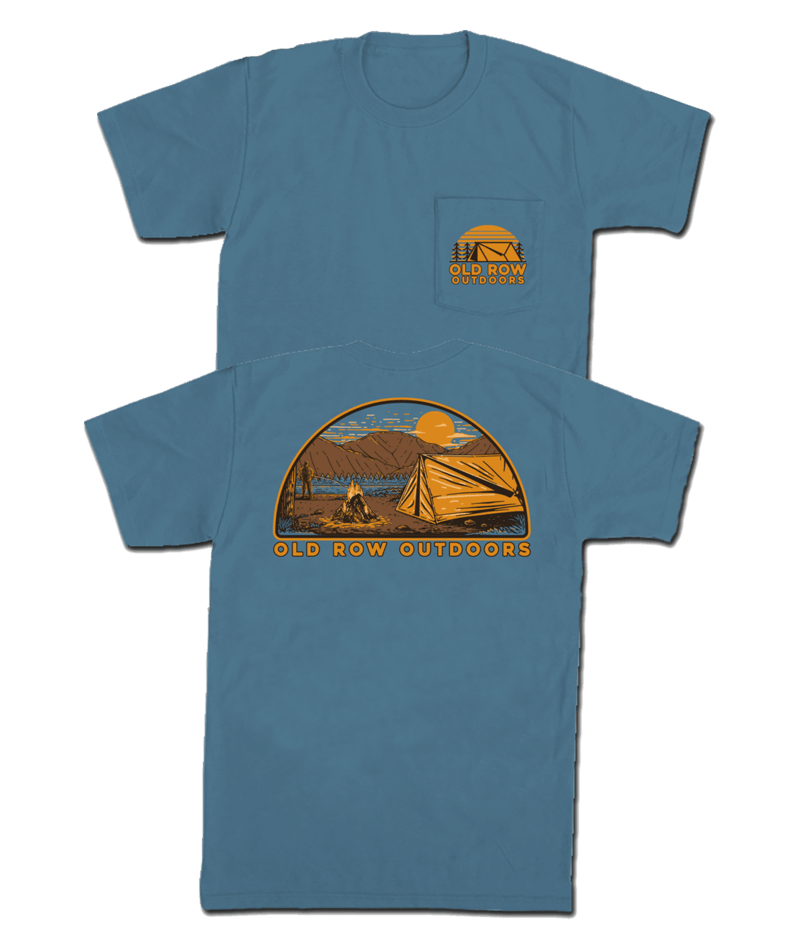 Old Row Outdoors Camping Pocket Tee