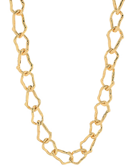 Gold Link Layering Necklace