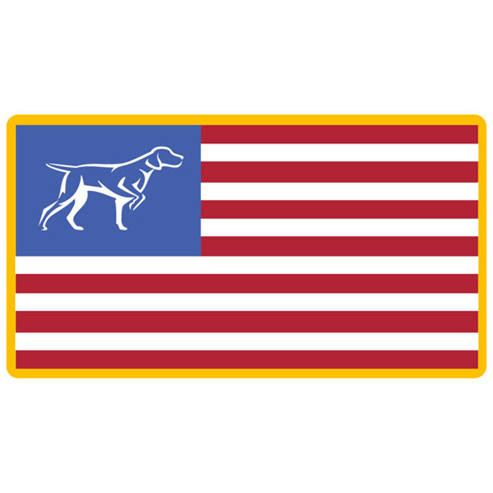 Fieldstone Patriotic American Flag Sticker