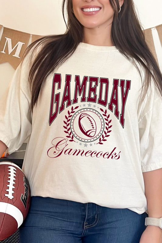 Gamecock Gameday Football Tee