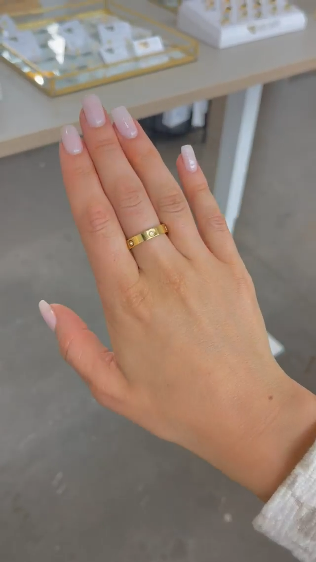 Nikki Smith Corinne Gold Ring