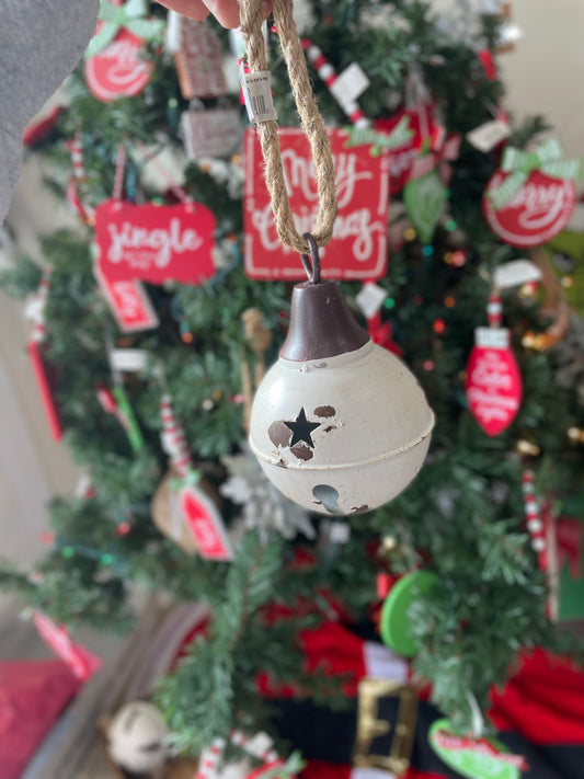 Rustic Bell Ornament