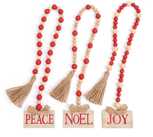 Christmas Prayer Bead Ornament